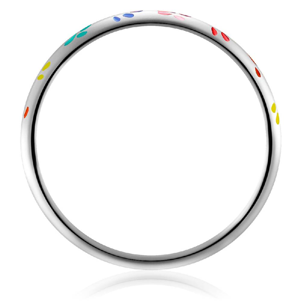 Rafaela Donata Ring Sterling Silber Emaille multicolor Kostenlose Rückgabe