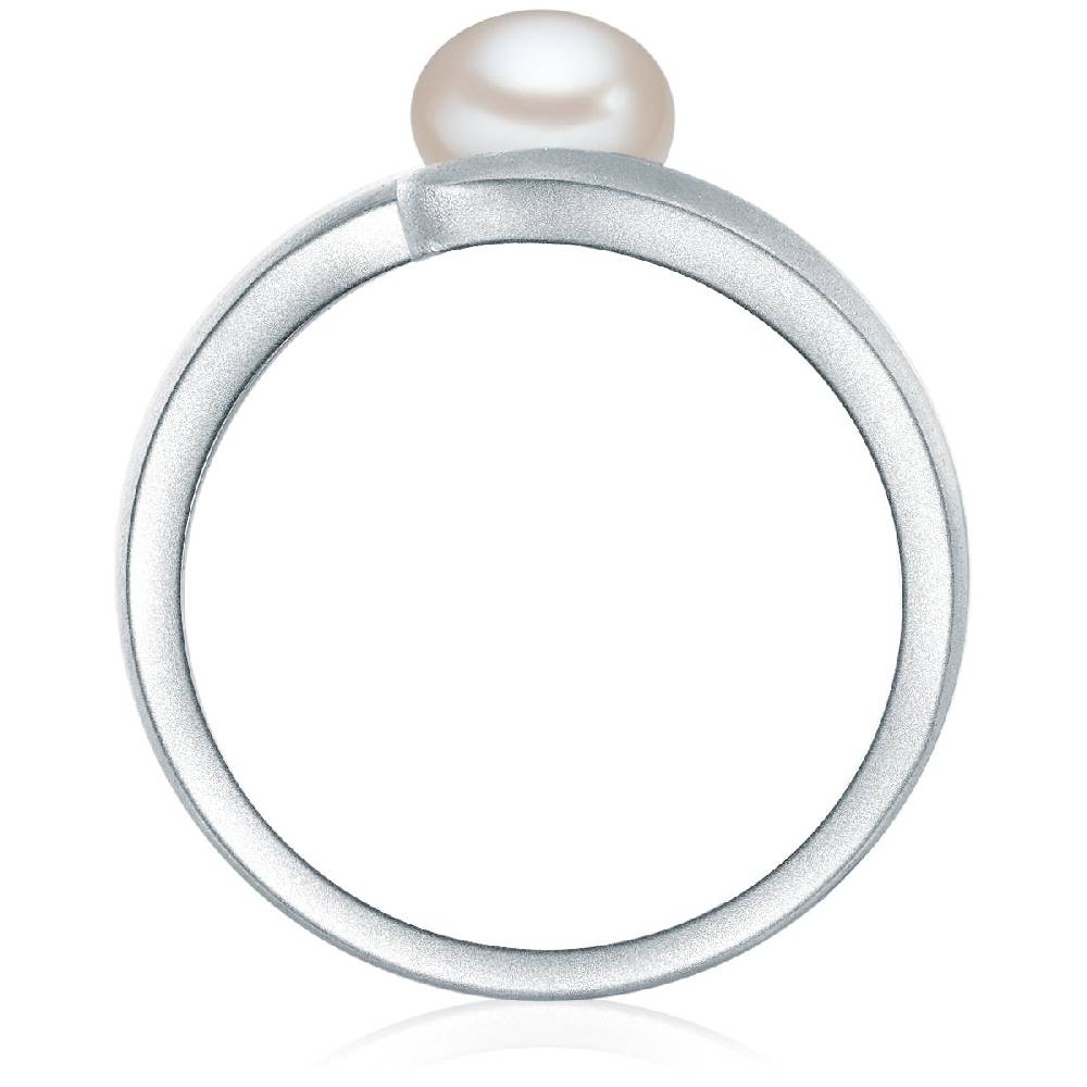 Rafaela Donata Ring Sterling Silber Süßwasser-Zuchtperle weiß Begrenzte Freigabe
