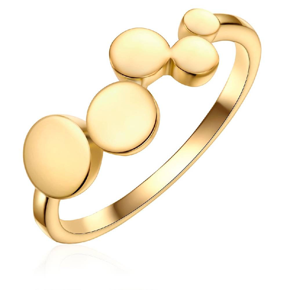 Rafaela Donata Ring Sterling Silber gelbgold Bis zu 50% Rabatt