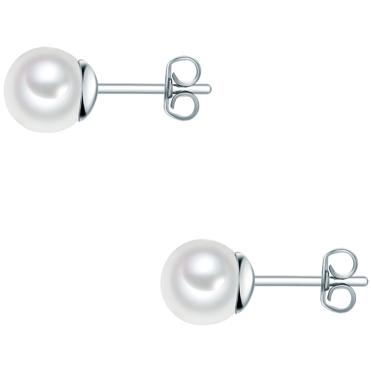 Rafaela Donata Ohrstecker Sterling Silber Südsee-Muschelkernperle weiß Valentinstagsangebot