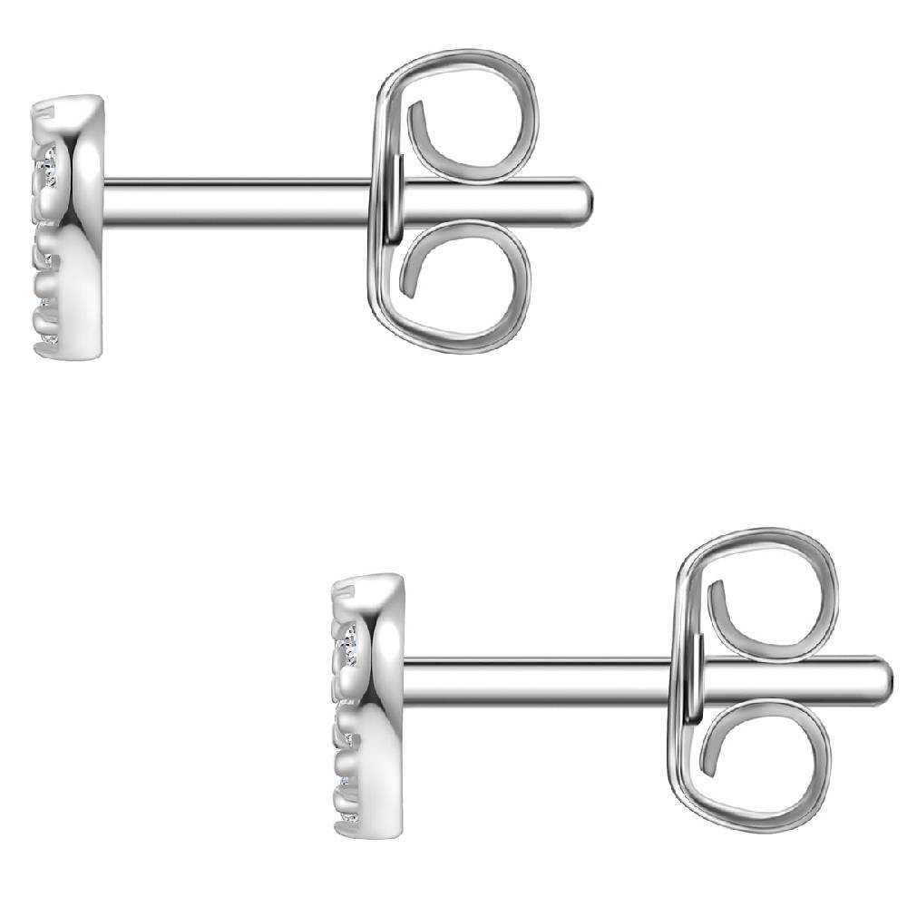 Rafaela Donata Ohrstecker Sterling Silber Zirkonia weiß Bestseller