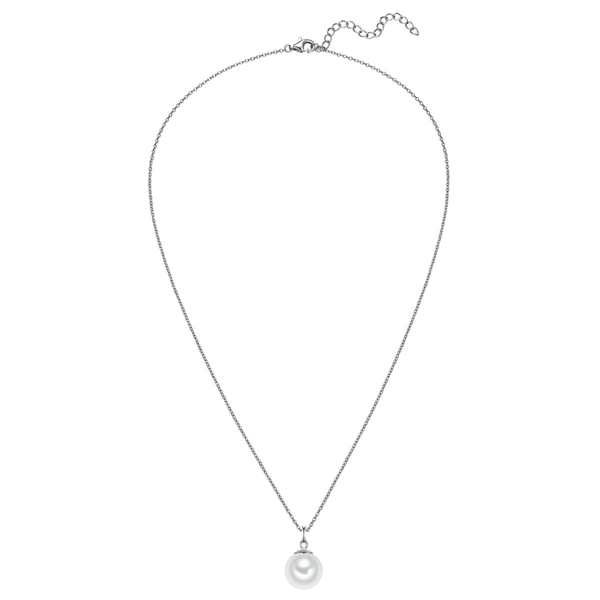 Rafaela Donata Kette mit Anhänger Sterling Silber Muschelkernperle weiß Letzte 3 Tage