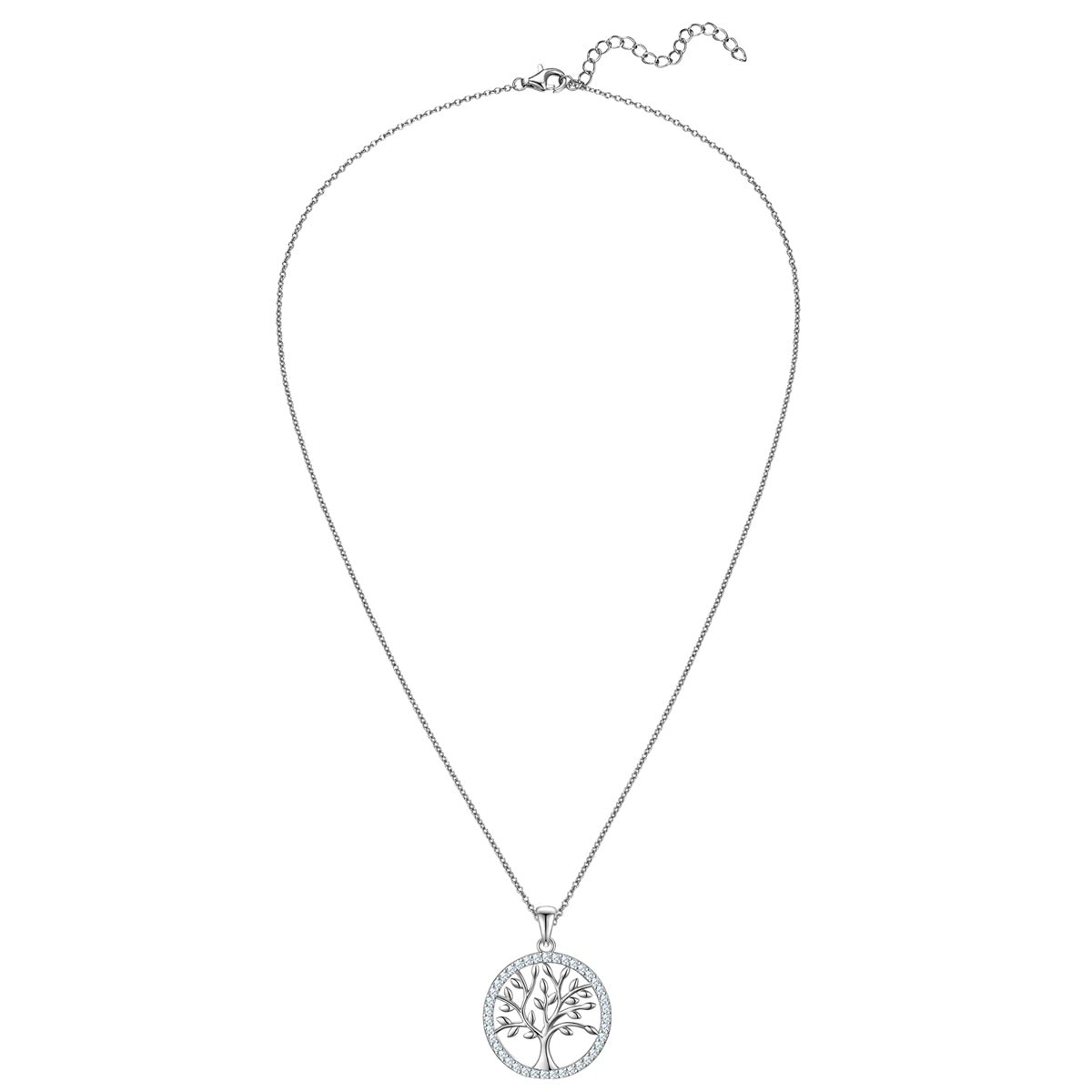 Rafaela Donata Kette mit Anhänger Sterling Silber Zirkonia weiß Letzte 2 Tage