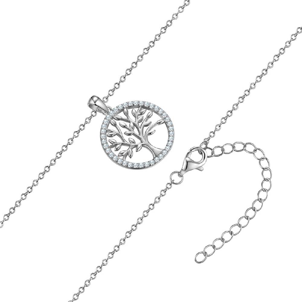 Rafaela Donata Kette mit Anhänger Sterling Silber Zirkonia weiß Letzte 2 Tage