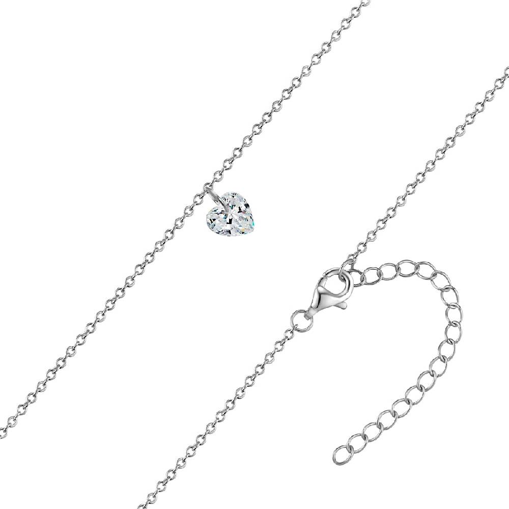 Rafaela Donata Kette mit Anhänger Sterling Silber Zirkonia weiß Zeitbegrenzte Promotion