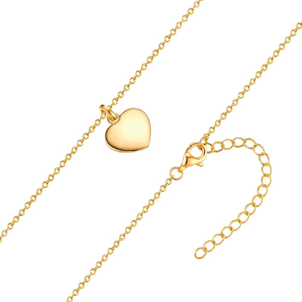 Rafaela Donata Kette mit Anhänger Sterling Silber gelbgold Online