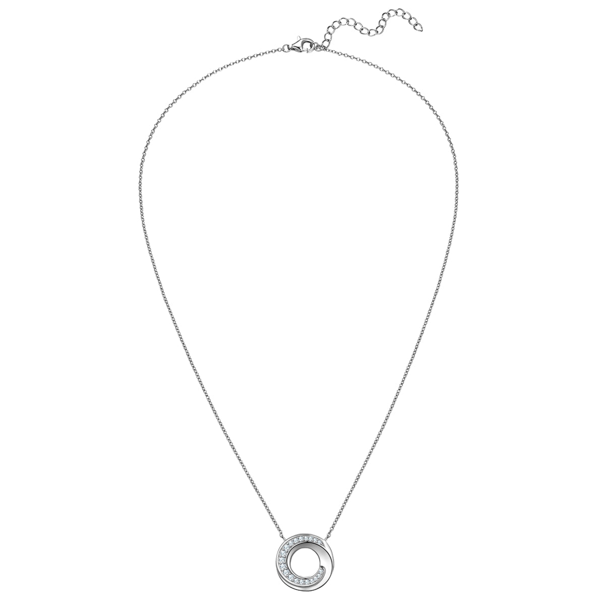 Rafaela Donata Kette mit Anhänger Sterling Silber Zirkonia weiß Fabrikverkauf