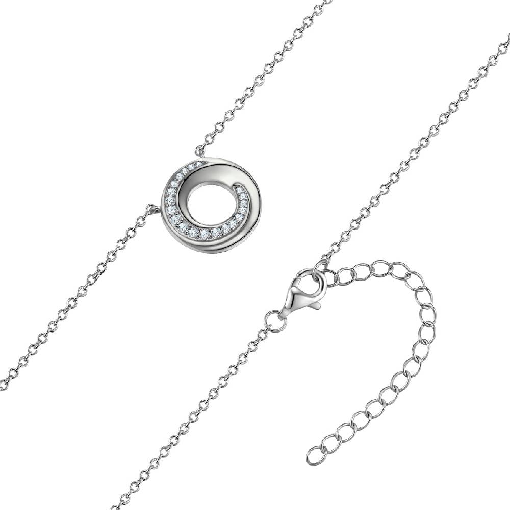 Rafaela Donata Kette mit Anhänger Sterling Silber Zirkonia weiß Fabrikverkauf