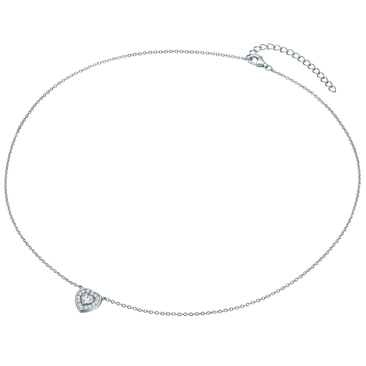 Rafaela Donata Kette mit Anhänger Sterling Silber Zirkonia weiß Flash Sale