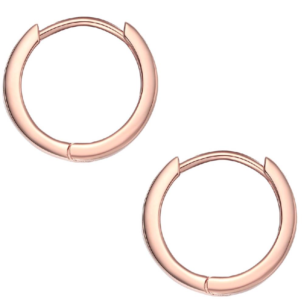 Rafaela Donata Klappcreolen Sterling Silber roségold Zeitlich begrenztes Angebot