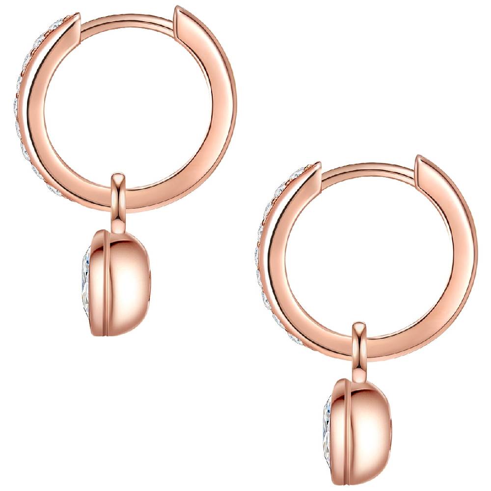 Rafaela Donata Creolen Sterling Silber roségold Zirkonia weiß Bis zu 55% Rabatt