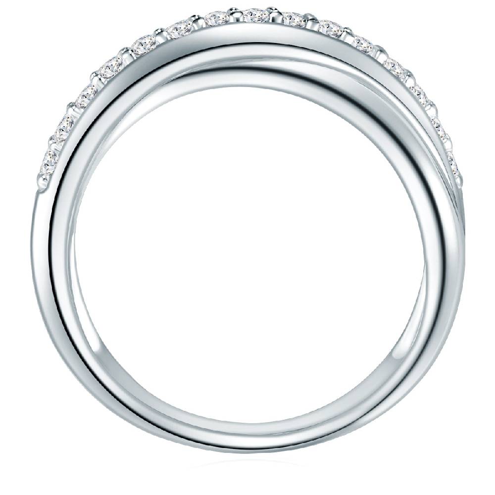 Rafaela Donata Ring Sterling Silber Zirkonia weiß Kostenloser Versand international