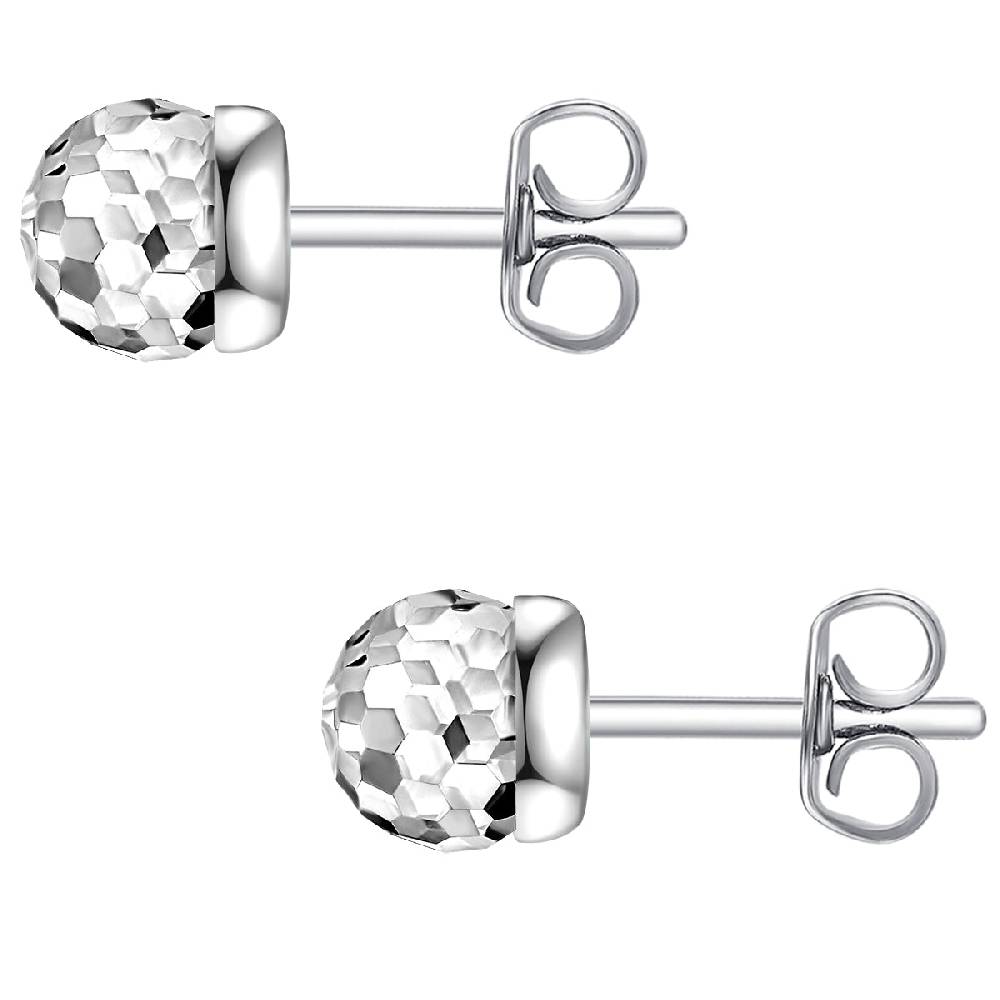Rafaela Donata Ohrstecker Sterling Silber verziert mit Kristallen von Swarovski® transparent Lagerräumung