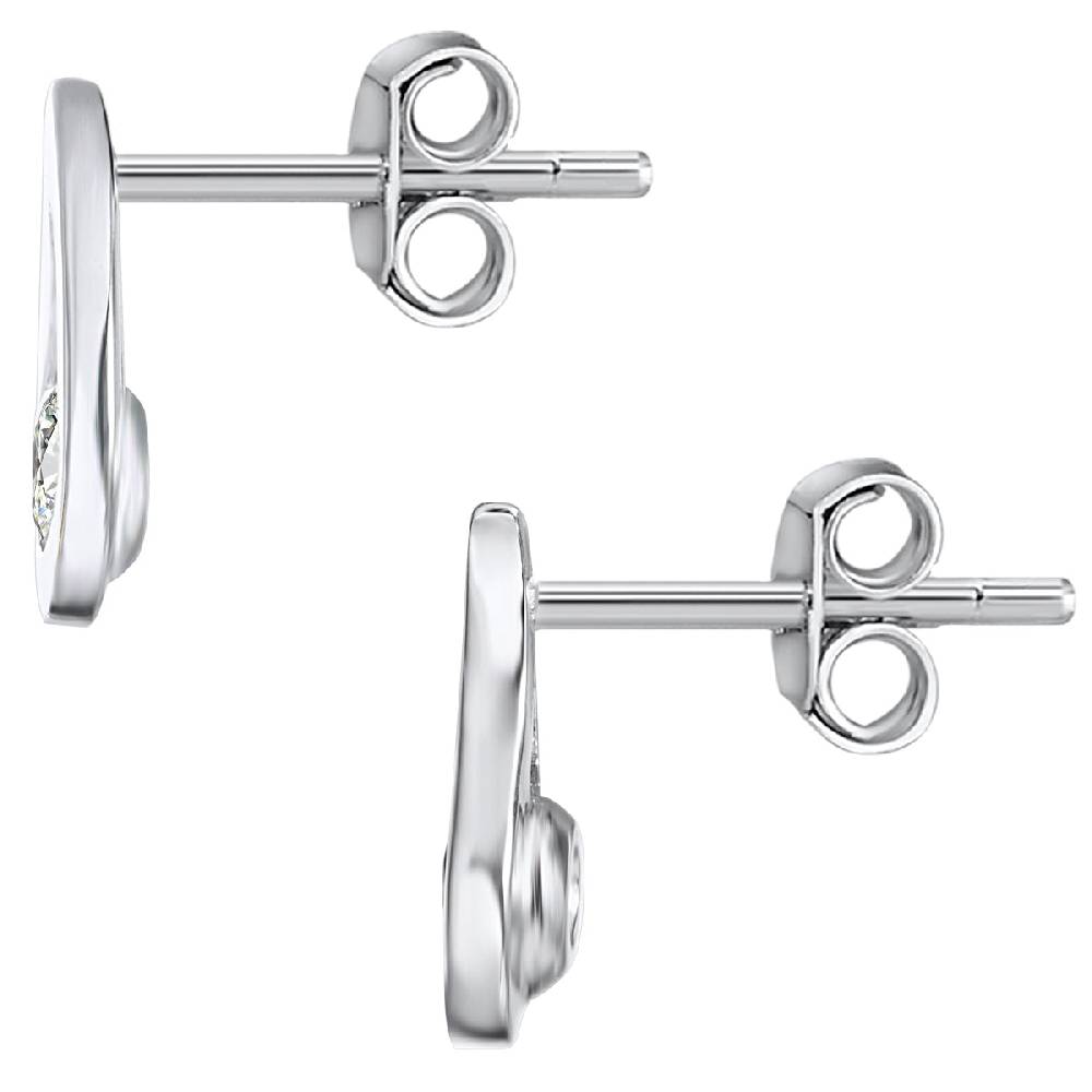 Rafaela Donata Ohrstecker Sterling Silber Zirkonia weiß Exklusive Angebote