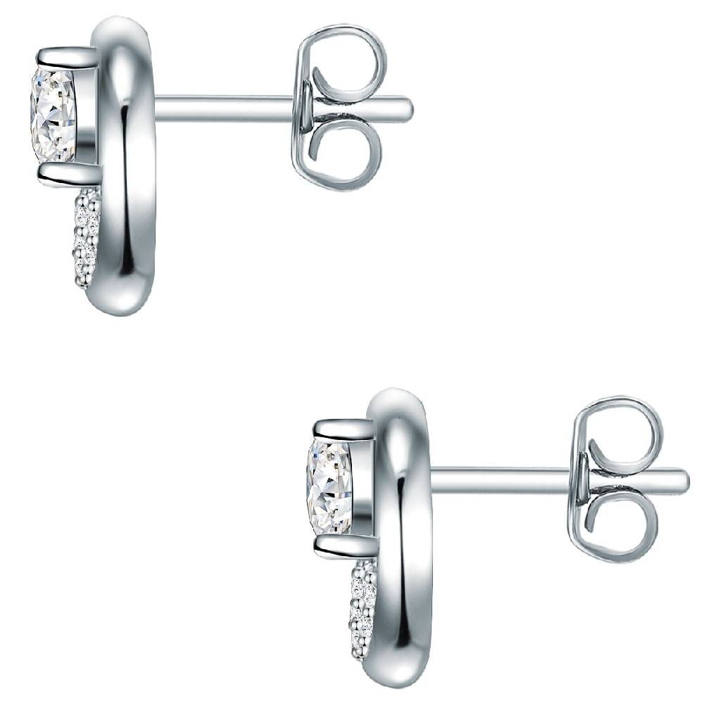 Rafaela Donata Ohrstecker Sterling Silber Zirkonia weiß Blitzangebot