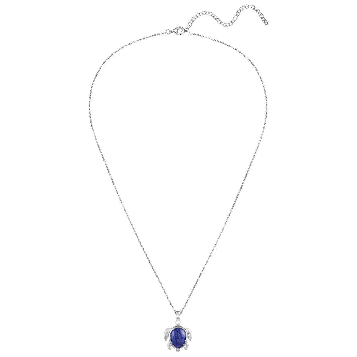 Rafaela Donata Kette mit Anhänger Sterling Silber Emaille blau Sonderangebote