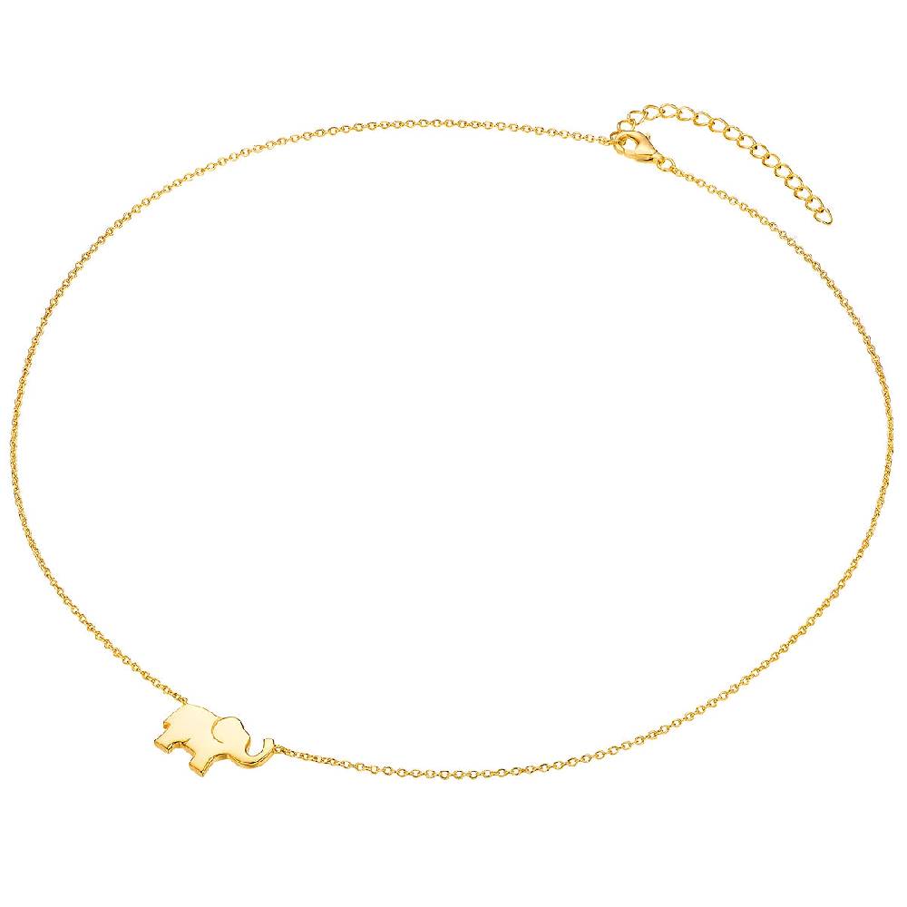 Rafaela Donata Kette mit Anhänger Sterling Silber geblgold Super Sparpreis