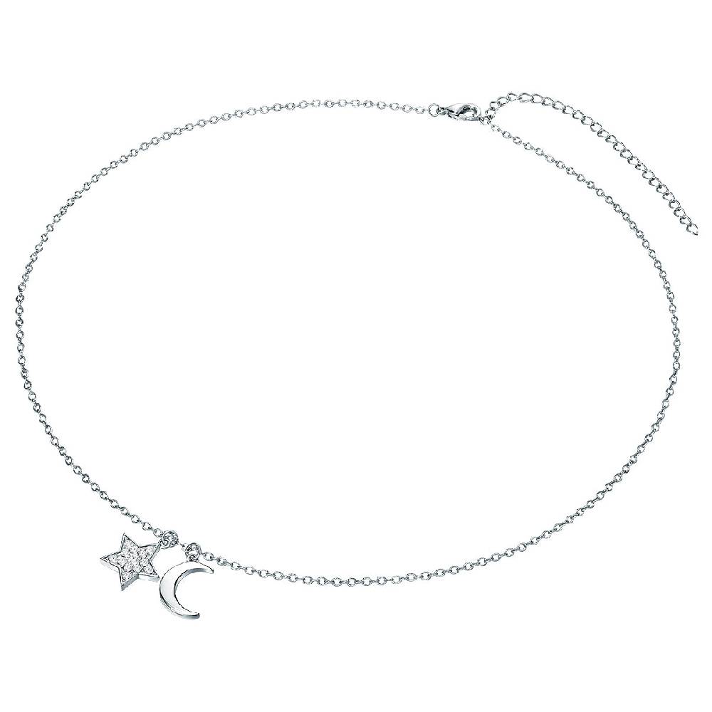 Rafaela Donata Kette mit Anhänger Sterling Silber verziert mit Kristallen von Swarovski® weiß Neueste Stile