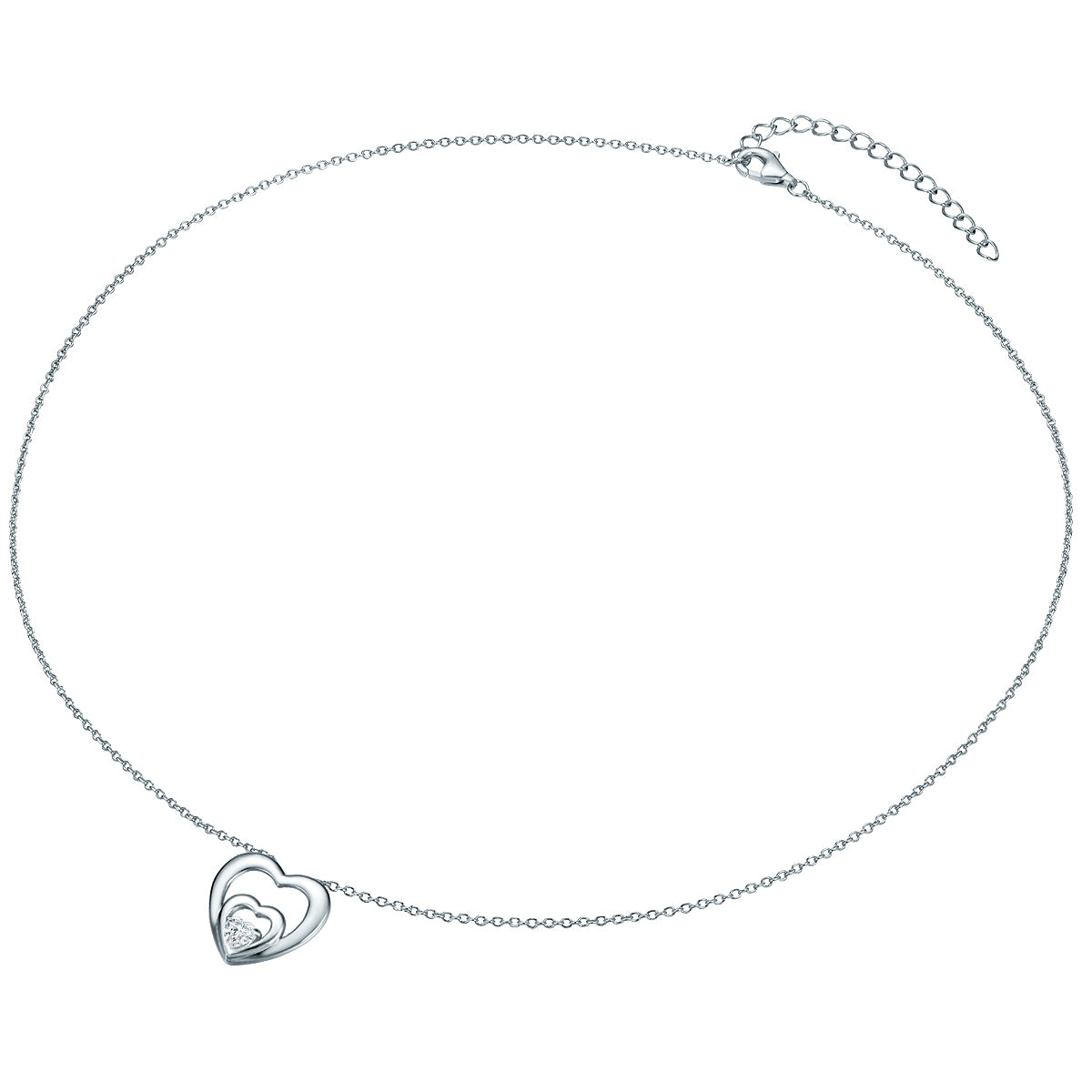 Rafaela Donata Kette mit Anhänger Sterling Silber Zirkonia weiß Letzte 2 Tage