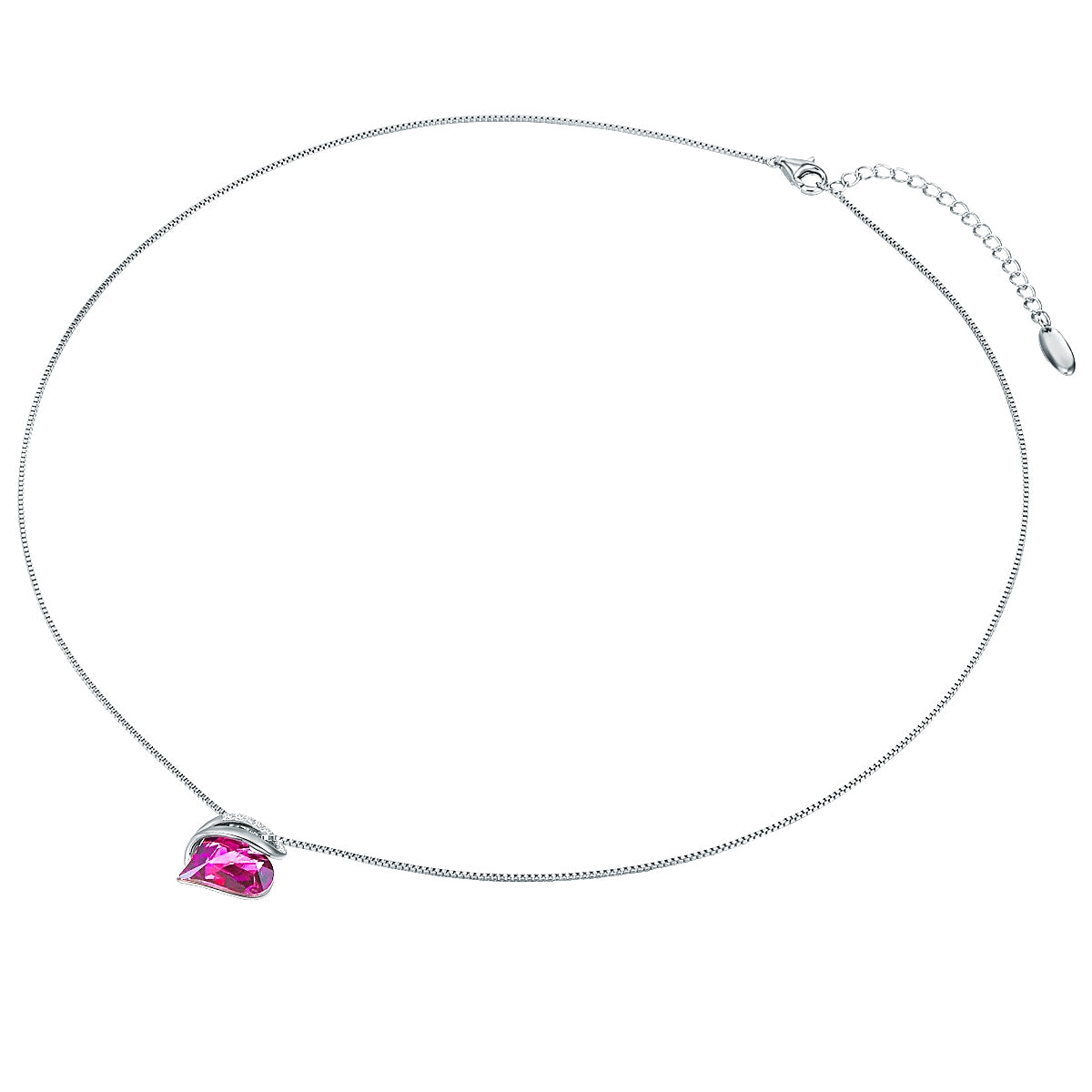 Rafaela Donata Kette mit Anhänger Sterling Silber verziert mit Kristallen von Swarovski® amethyst weiß Bis zu 60% Rabatt