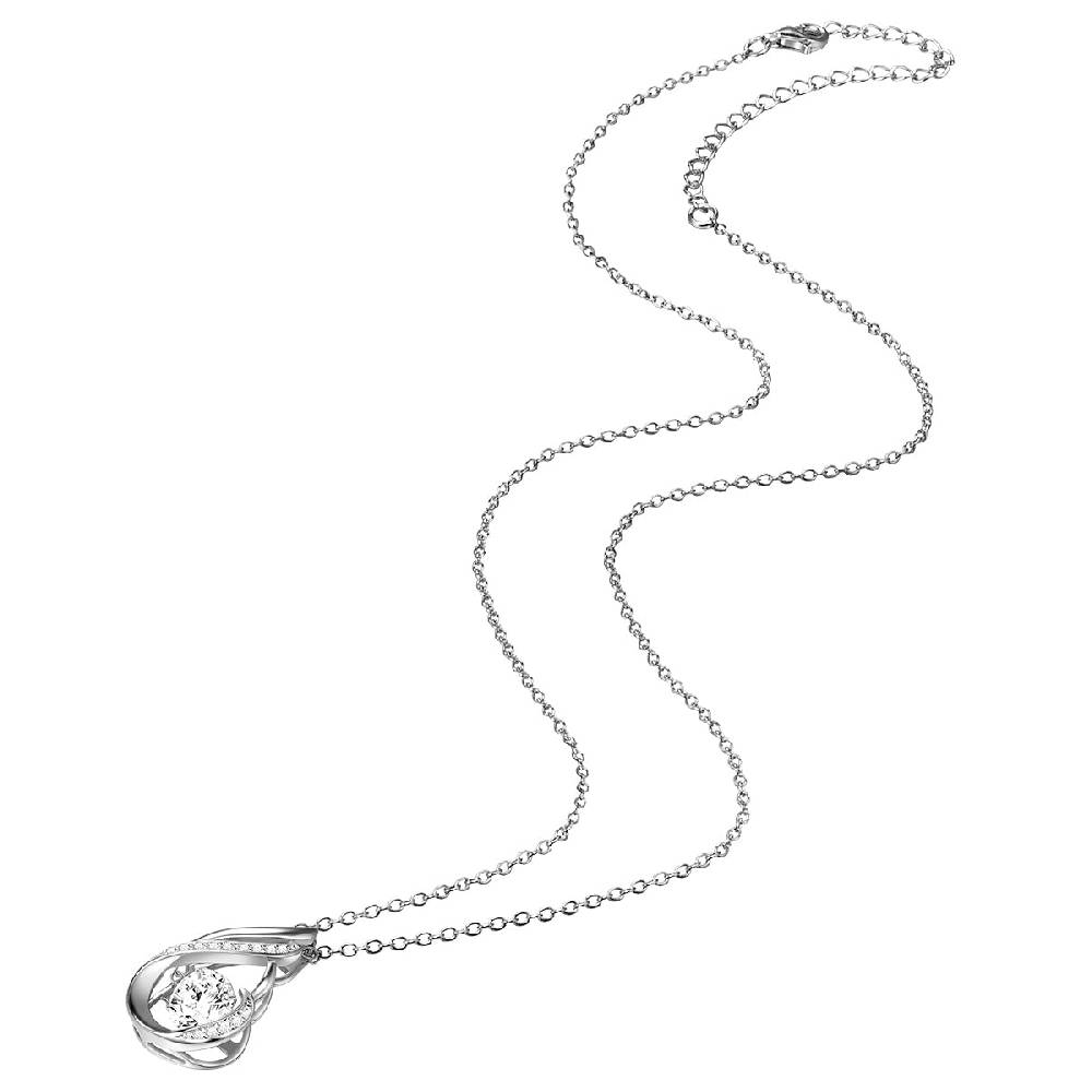 Rafaela Donata Kette mit Anhänger Sterling Silber Zirkonia weiß Sonderangebot der Fabrik