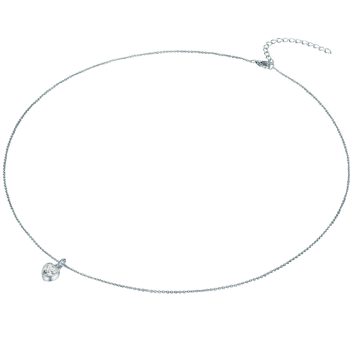 Rafaela Donata Kette mit Anhänger Sterling Silber Zirkonia weiß Bis zu 55% Rabatt
