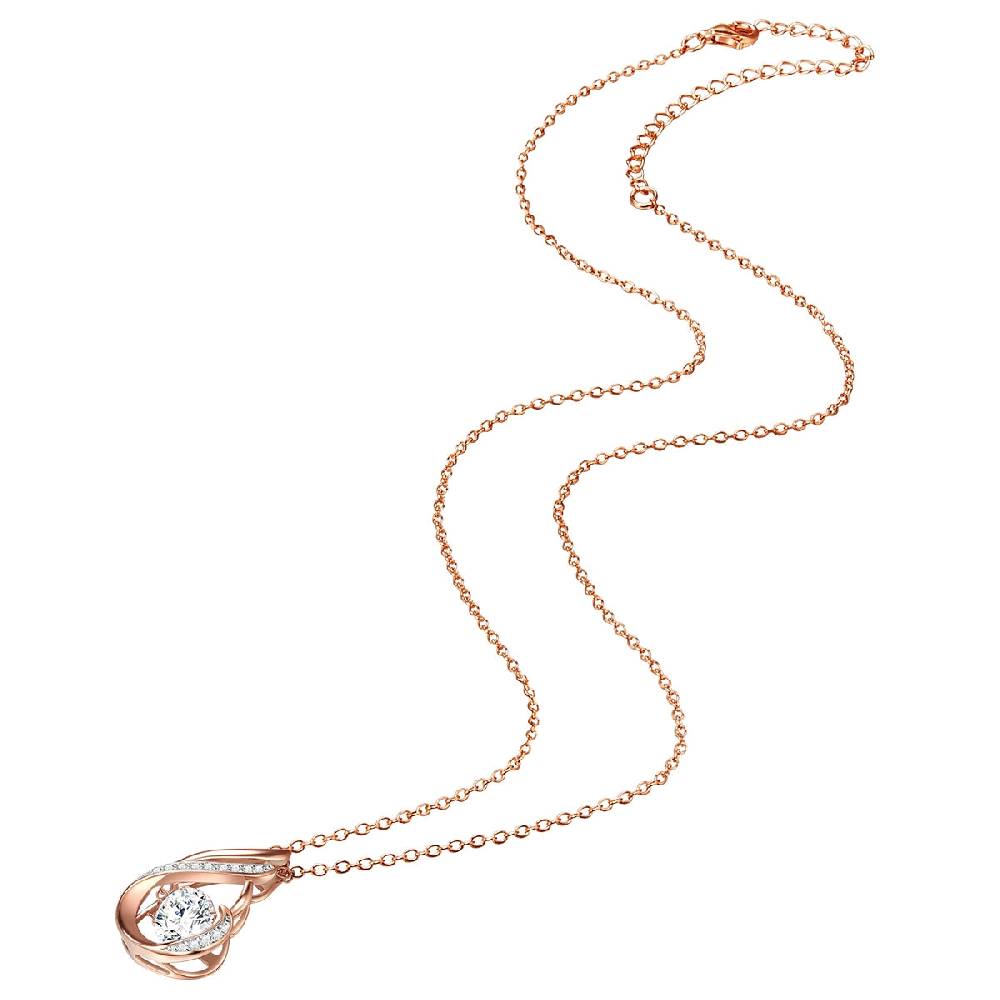 Rafaela Donata Kette mit Anhänger Sterling Silber roségold Zirkonia weiß Angebote