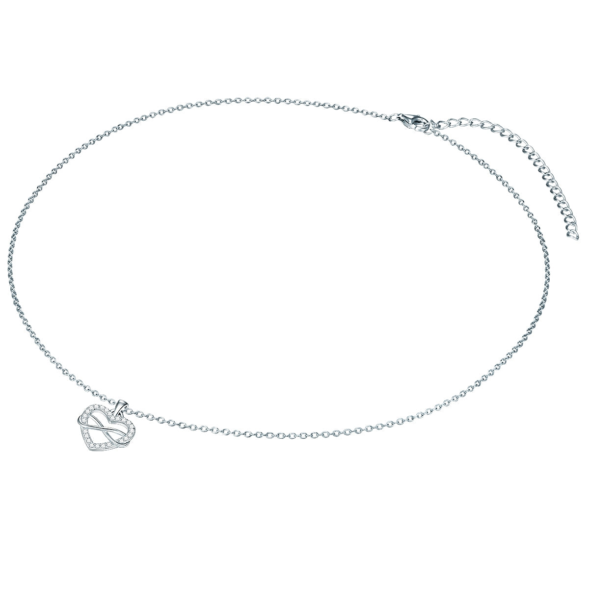 Rafaela Donata Kette mit Anhänger Sterling Silber Zirkonia weiß Fabrikverkauf