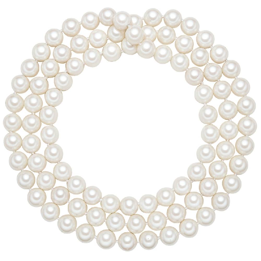 Rafaela Donata Kette Sterling Silber Muschelkernperle weiß Kostenloser Versand