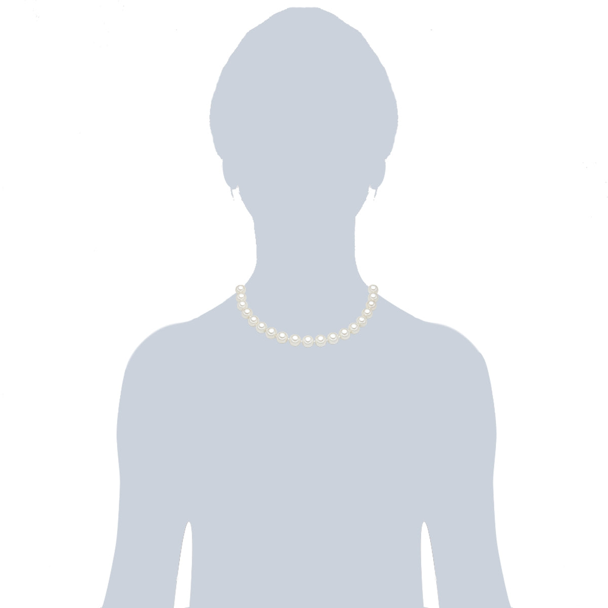 Rafaela Donata Kette Sterling Silber Muschelkernperle weiß Fabrikpreis