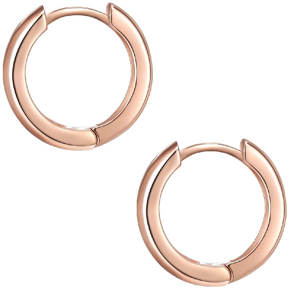 Rafaela Donata Creolen Sterling Silber roségold Weihnachtsangebot