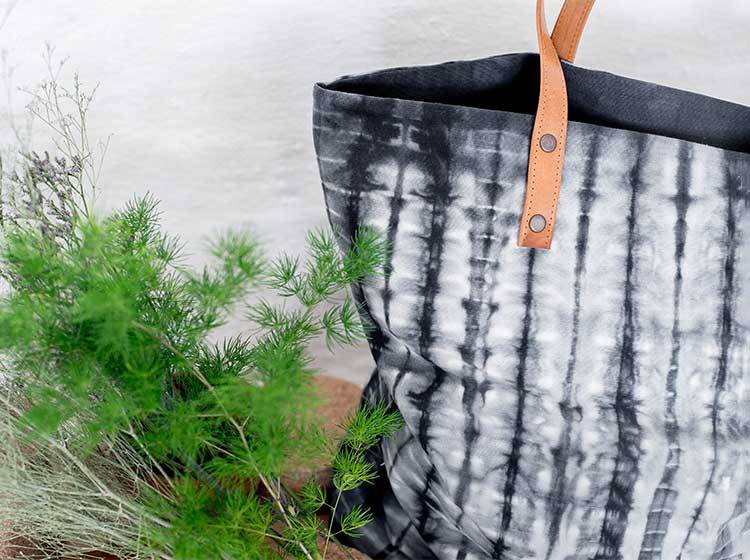 Renna Deluxe Shibori Shopper blau Online Outlet