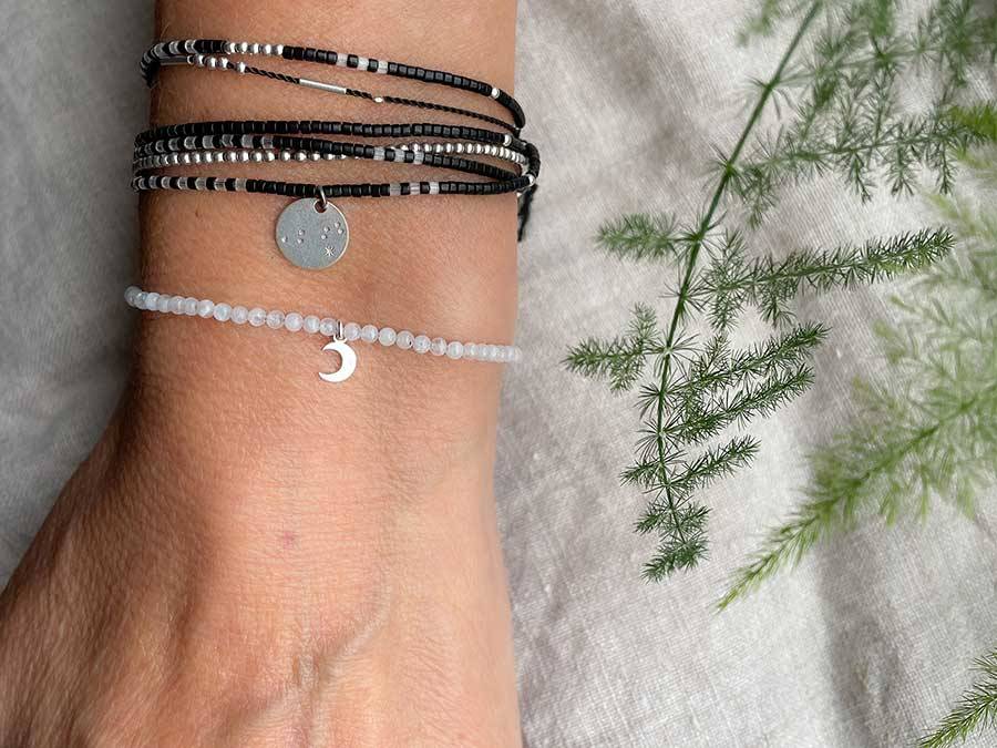 Renna Deluxe MOND Armband mit Mondstein Kauf eins, bekomm eins gratis