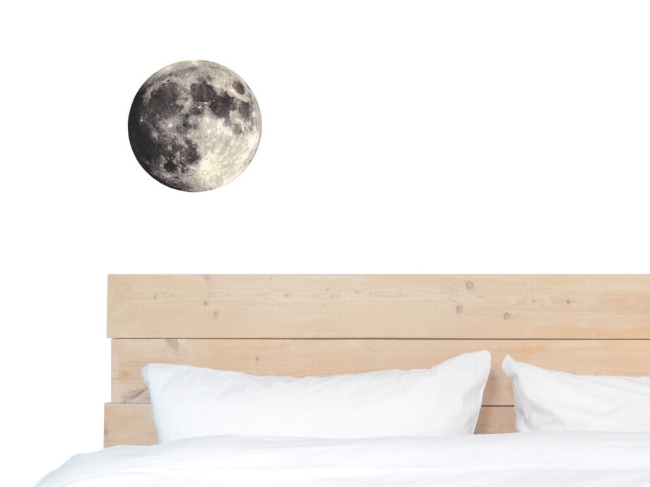 Renna Deluxe MOND Bild auf Holz Tägliche Deals
