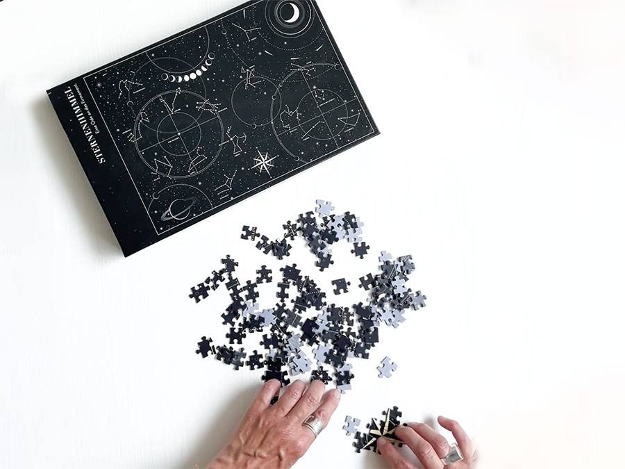 Renna Deluxe STERNENHIMMEL 1000 Teile Puzzle 50% Rabatt mit kostenlosem Versand