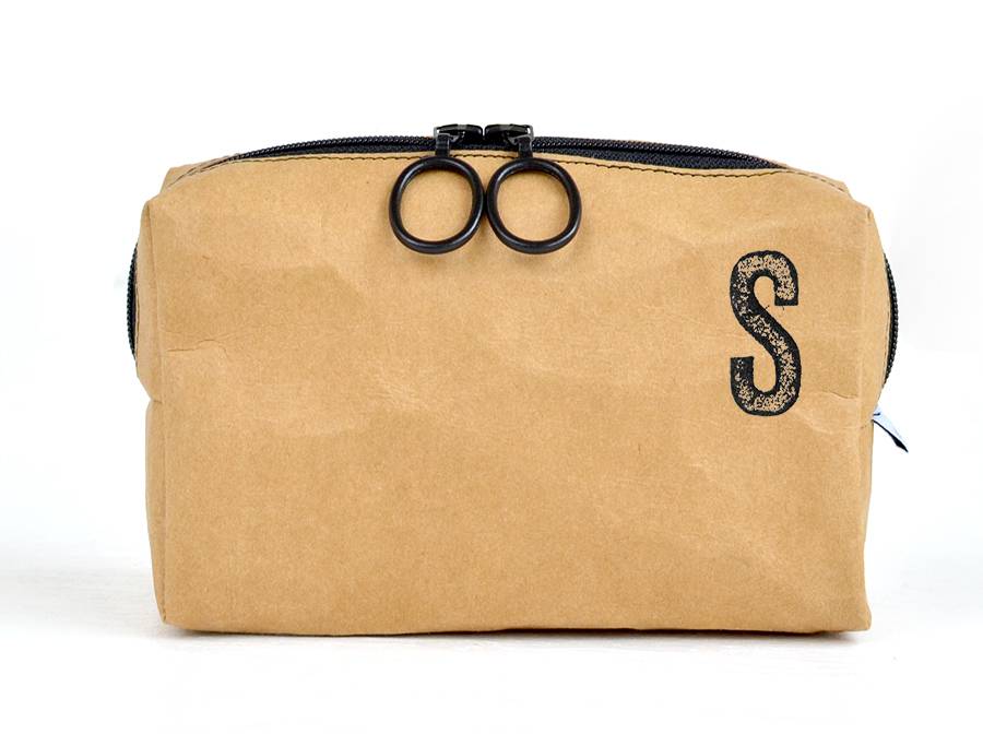 Renna Deluxe Kosmetiktasche für Pflegeprodukte mit Monogramm Im Verkauf