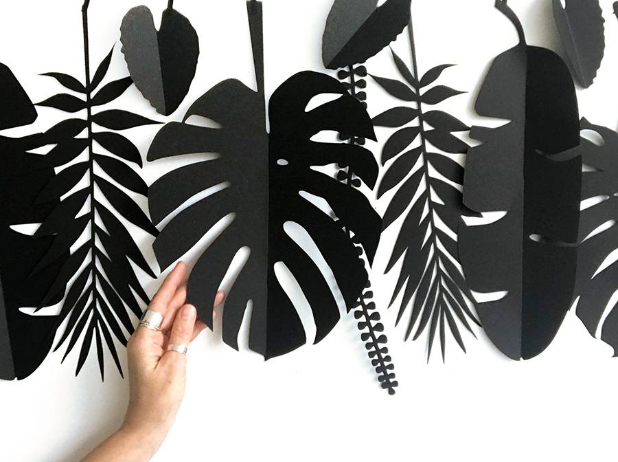 Renna Deluxe Monstera, Palme, TROPEN Wanddekoration zollfrei