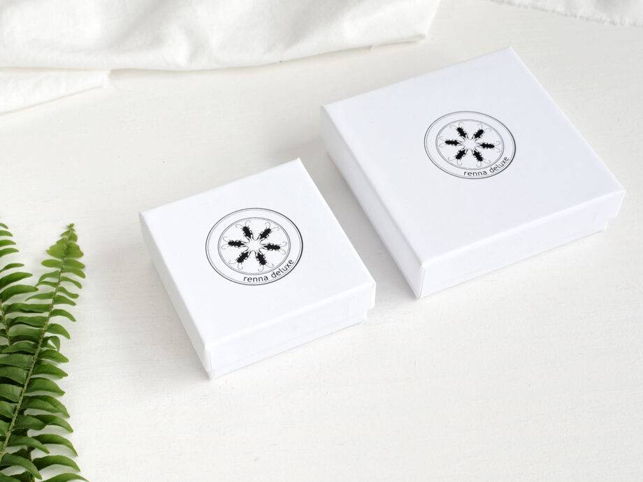 Renna Deluxe Ohrstecker Farnblatt vergoldet Sterling Silber Online