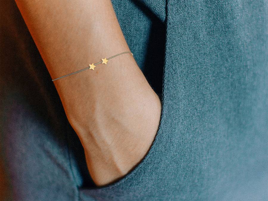 Renna Deluxe STERNENKIND Armband Gold Begrenztes Angebot