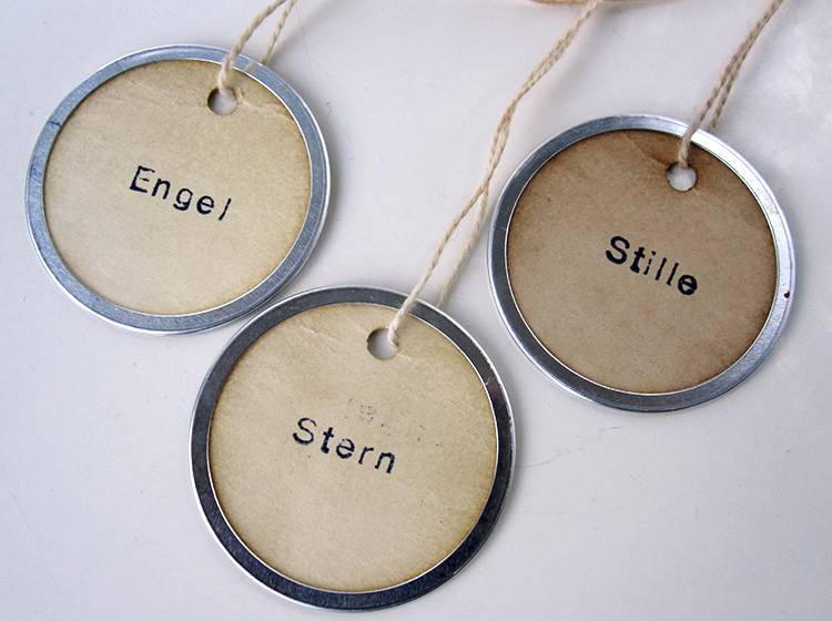 Renna Deluxe ENGEL STERN STILLE Weihnachtsanhänger Neuheiten