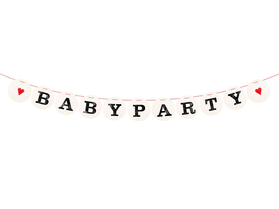 Renna Deluxe BABYPARTY Girlande Bis zu 50% Rabatt