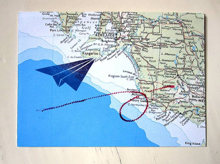 Renna Deluxe Atlas Karte Flieger auf Weltreisen 50% Rabatt mit kostenlosem Versand