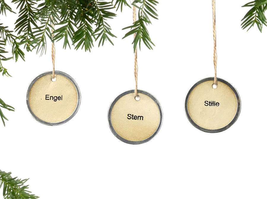 Renna Deluxe ENGEL STERN STILLE 3er Set Im Verkauf