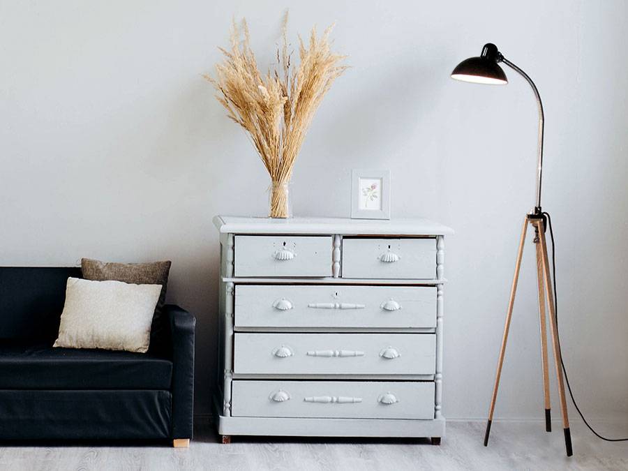 Renna Deluxe Lampengestell Stativ 90 aus Eiche Limitierter Zeitrabatt