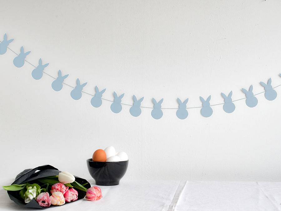 Renna Deluxe Hellblau Osterhase Anhänger Saisonschlussverkauf