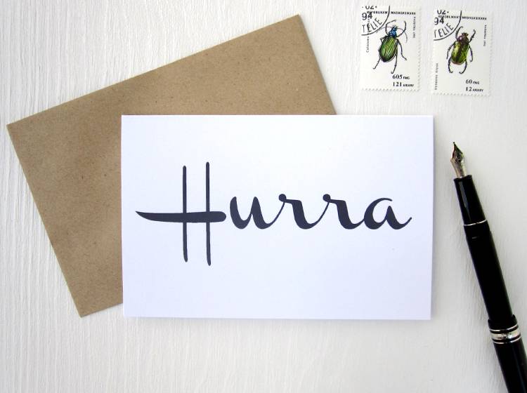 Renna Deluxe HURRA // Klappkarte Muttertagsangebot