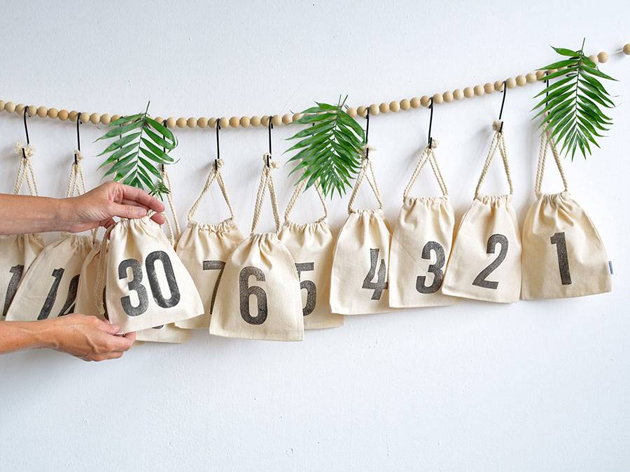 Renna Deluxe Nachhaltiger Ramadan Kalender aus Bio-Baumwolle Discount Store für neue Produkte