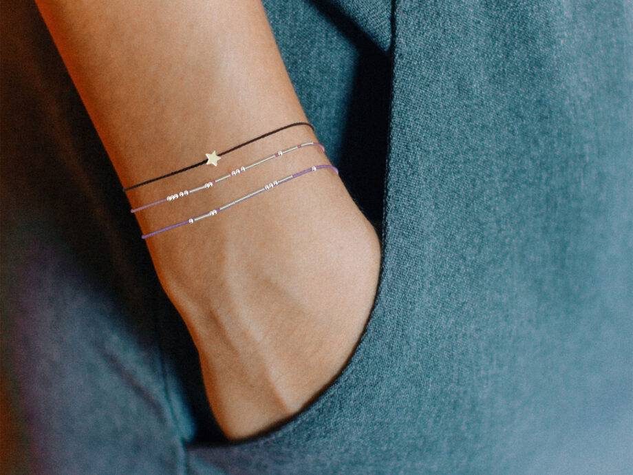 Renna Deluxe STERNENKIND Armband in Silber Fabrikladen