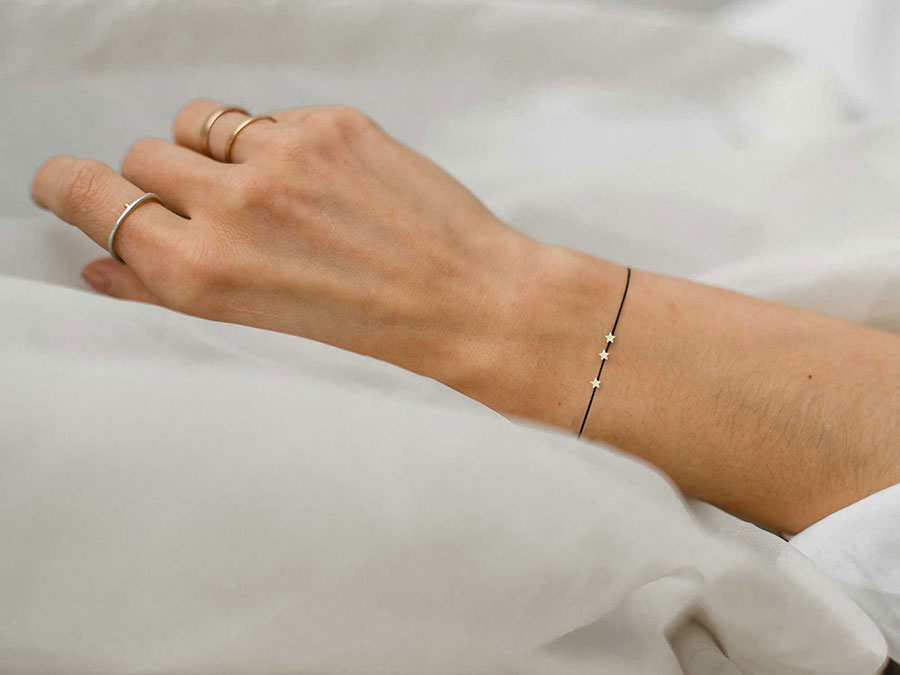Renna Deluxe STERNENKIND Armband in Silber Fabrikladen