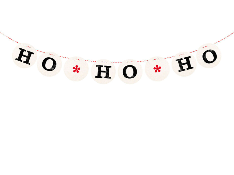Renna Deluxe HO HO HO Girlande Begrenzt auf 3 Tage